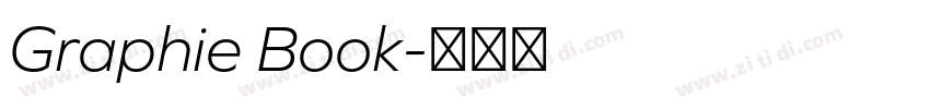Graphie Book字体转换